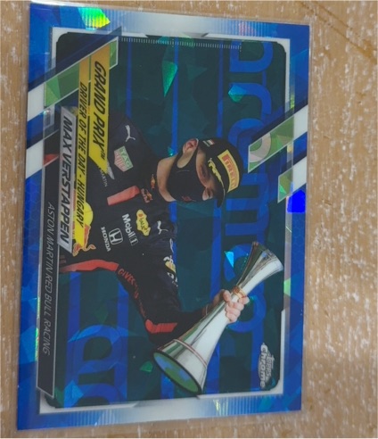 2021 Topps Chrome Formula 1 #154 Max Verstappen — front