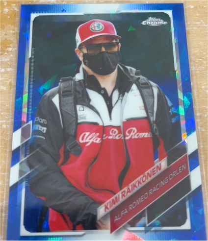 2021 Topps Chrome Formula 1 #26 Kimi Räikkönen — front