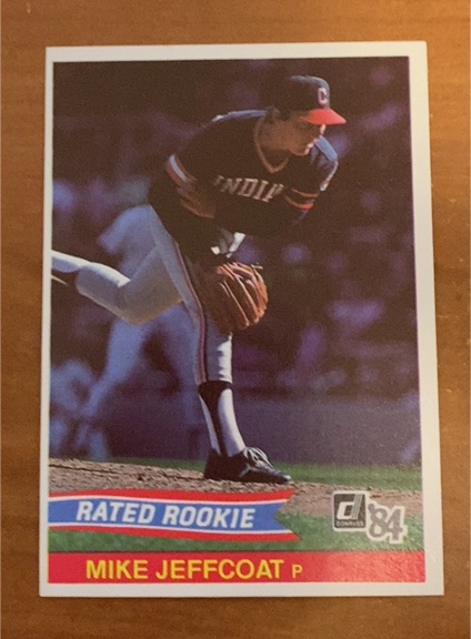 1984 Donruss #43 Mike Jeffcoat — front
