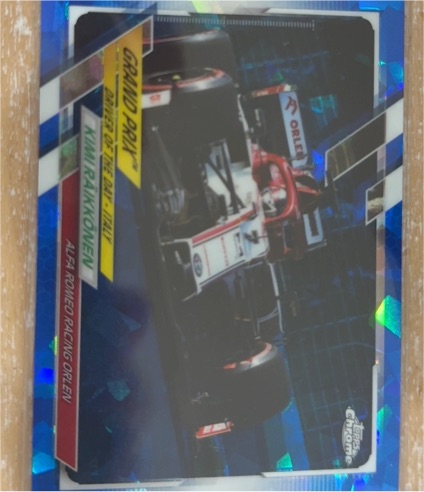2021 Topps Chrome Formula 1 #159 Kimi Raikkonen — front