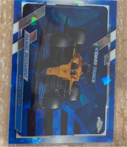2021 Topps Chrome Formula 1 #100 Daniel Ricciardo — front