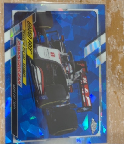 2021 Topps Chrome Formula 1 #157 Romain Grosjean — front