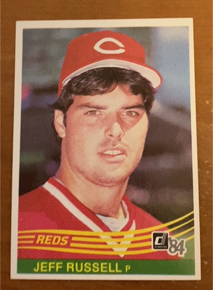 1984 Donruss #569 Jeff Russell — front