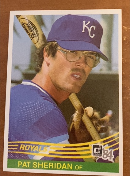 1984 Donruss #588 Pat Sheridan — front