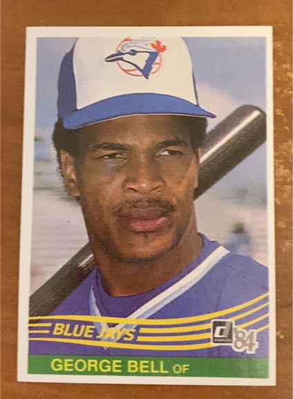 1984 Donruss #73 George Bell — front
