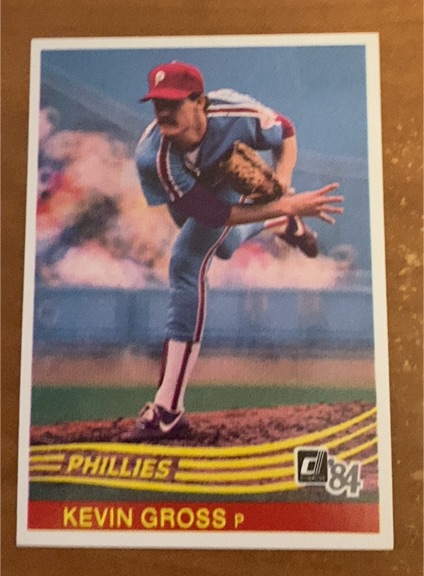 1984 Donruss #381 Kevin Gross — front