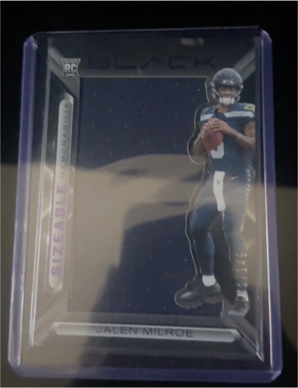 2025 Panini Black Sizeable Memorabilia #Jalen Milroe — front