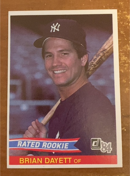 1984 Donruss #45 Brian Dayett — front
