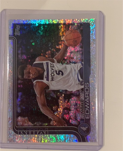 2025-26 Topps Basketball #108 Anthony Edwards — front
