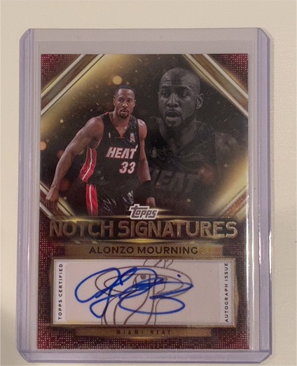 2025-26 Topps #TNS-AM Alonzo Mourning — front