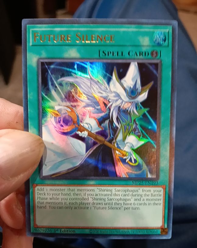 2020 Yu-Gi-Oh! MP25-EN193 Future Silence — front