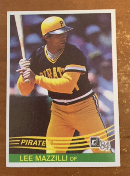 1984 Donruss #166 Lee Mazzilli — front