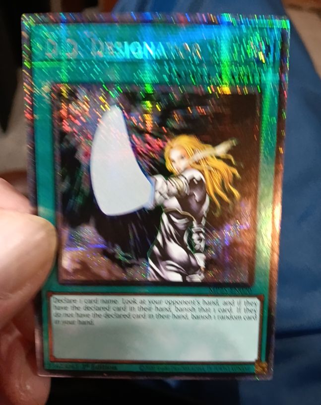 2025 Yu-Gi-Oh! MP25-EN020 D.D. Designator — front