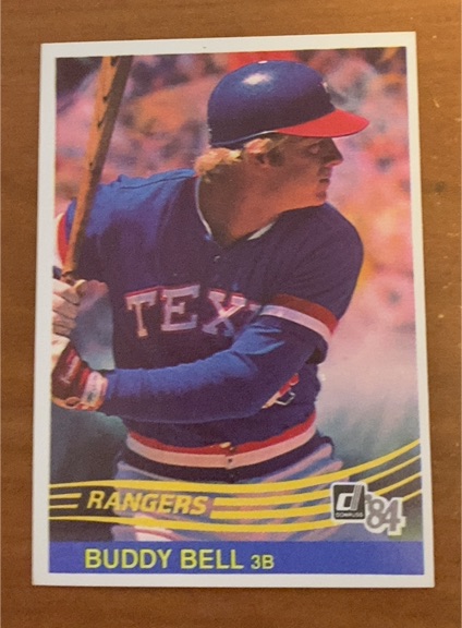 1984 Donruss #56 Buddy Bell — front