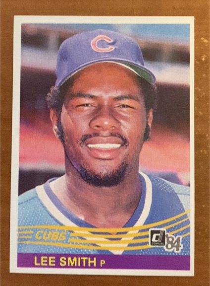 1984 Donruss #289 Lee Smith — front