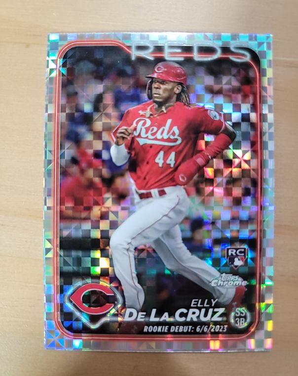 2024 Topps Chrome Update #USC150 Elly De La Cruz — front