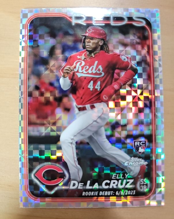 2024 Topps Chrome Update #USC150 Elly De La Cruz — front