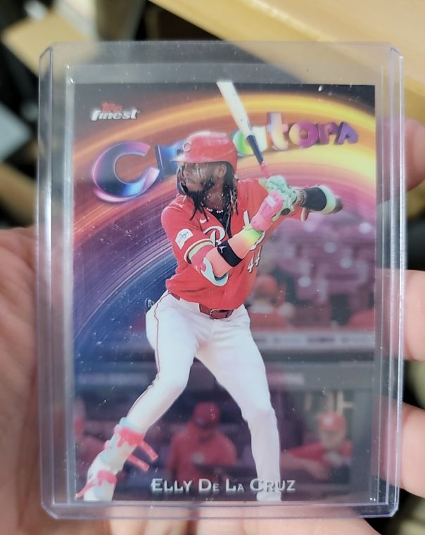2025 Topps Finest #C-17 Elly De La Cruz — front