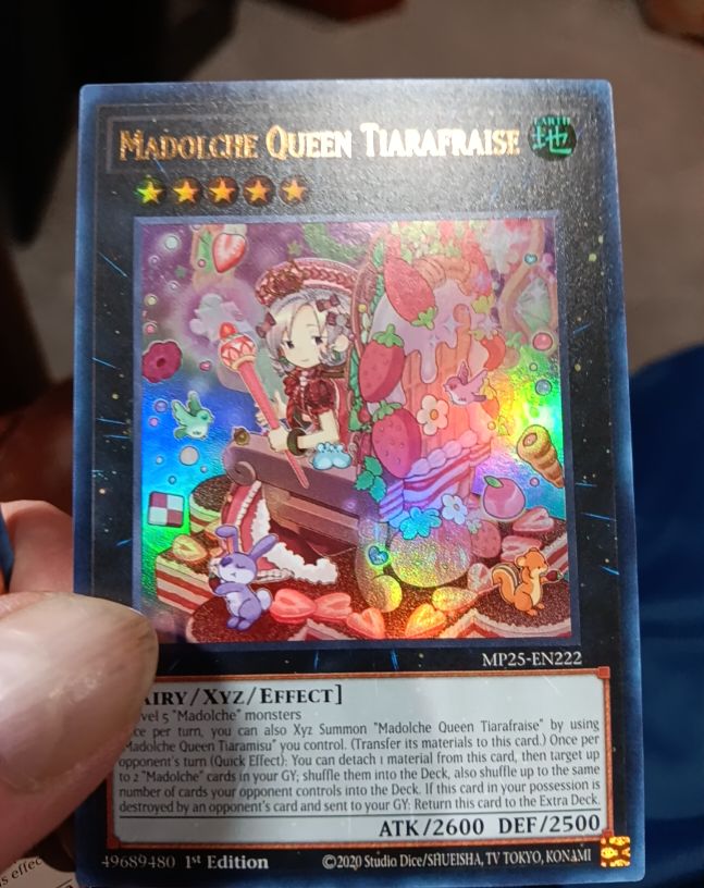 2020 Yu-Gi-Oh! MP25-EN222 Madolche Queen Tiarafraise — front