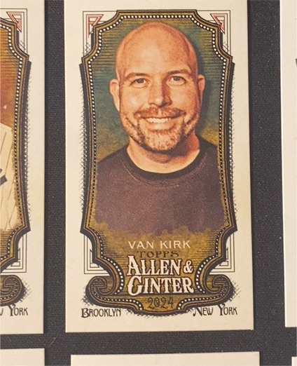 2024 Topps Allen & Ginter #215 Daniel Van Kirk — front