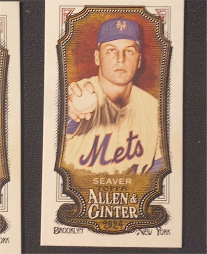 2024 Topps Allen & Ginter #151 Tom Seaver Mini — front