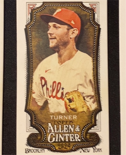 2024 Topps Allen & Ginter Mini #39 Trea Turner — front