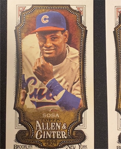 2024 Topps Allen & Ginter #291 Sammy Sosa — front