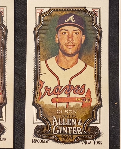 2024 Topps Allen & Ginter #45 Matt Olson — front