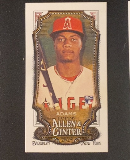 2024 Topps Allen & Ginter #37 Jordyn Adams — front