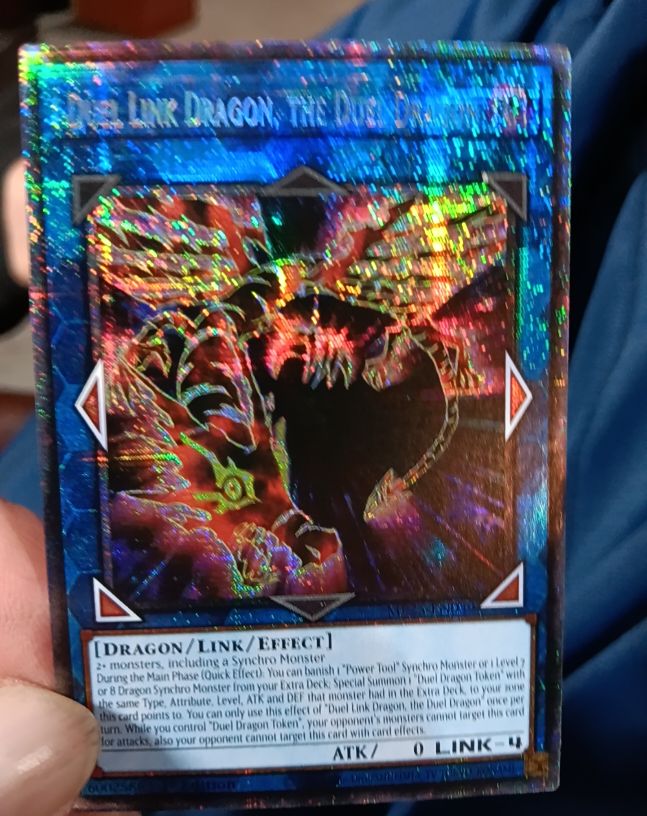 Yu-Gi-Oh! MP25-EN039 Duel Link Dragon, the Duel Dragon — front