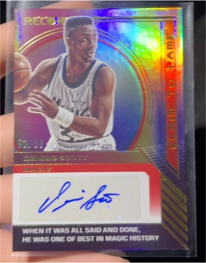 2022-23 Panini Recon Claim to Fame #CFS-BLA Bill Laimbeer — front