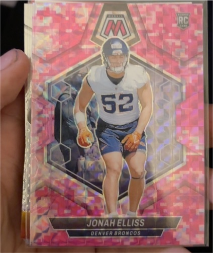 2024 Panini Mosaic #364 Jonah Elliss — front