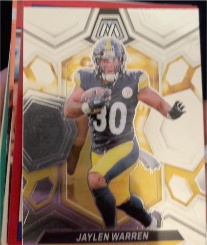 2024 Panini Mosaic #185 Jaylen Warren — front