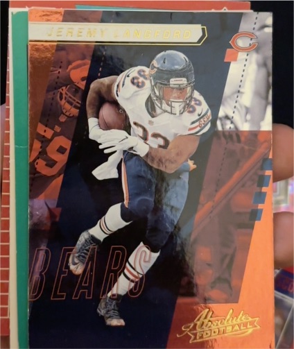 2017 Panini Absolute Football #47 Jeremy Langford — front