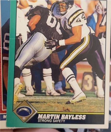 1991 Score #44 Martin Bayless — front