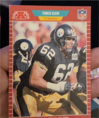 1989 Pro Set #349 Tunch Ilkin — front