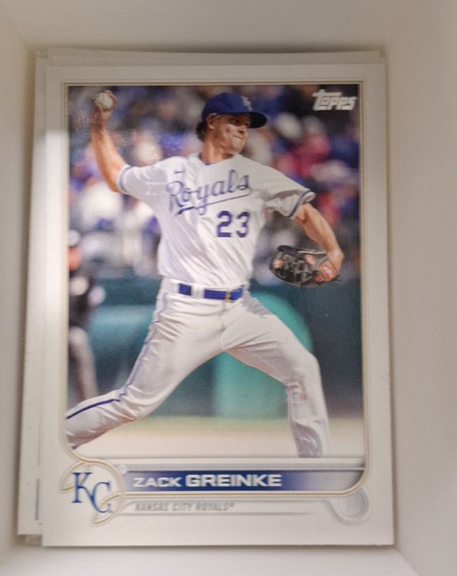 2023 Topps #23 Zack Greinke — front