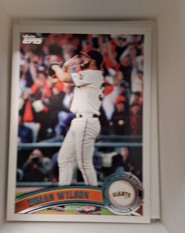 2011 Topps #355 Brian Wilson — front