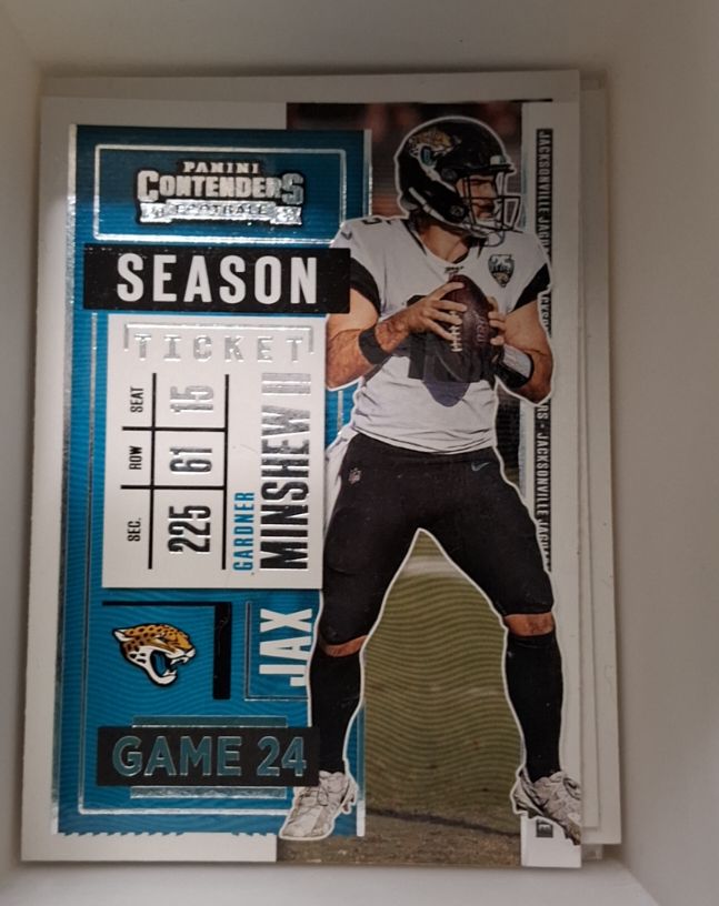 2020 Panini Contenders #49 Gardner Minshew II — front