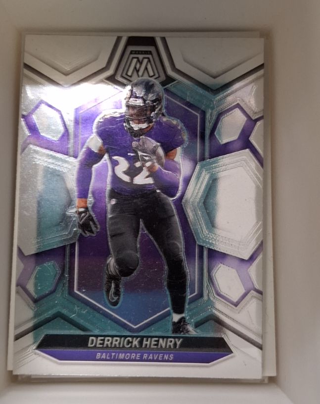 2024 Panini Mosaic #16 Derrick Henry Baltimore Ravens — front