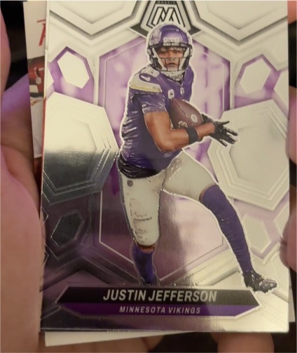 2024 Panini Mosaic #143 Justin Jefferson — front