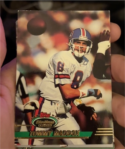1993 Topps Stadium Club #12 Tommy Maddox — front