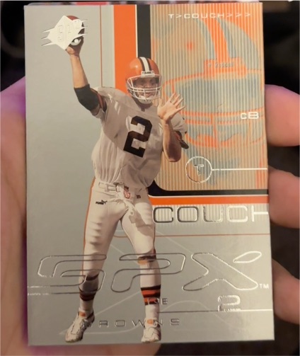 2001 Upper Deck SPx #21 Tim Couch — front