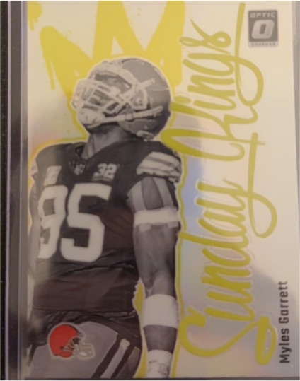2024 Panini Donruss Optic Sunday Kings #3 Myles Garrett — front