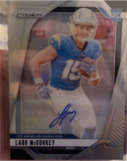 2024 Panini Prizm #365 Ladd McConkey — front