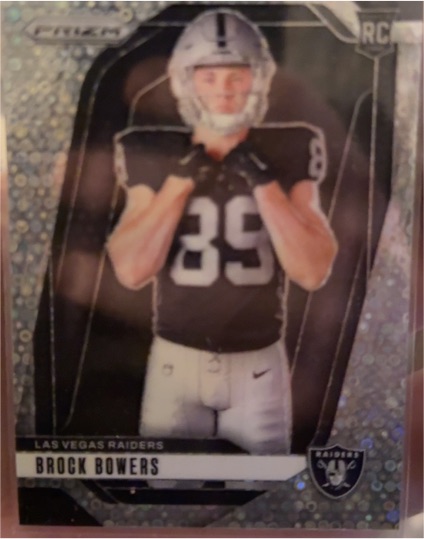 2024 Panini Prizm #9 Brock Bowers — front