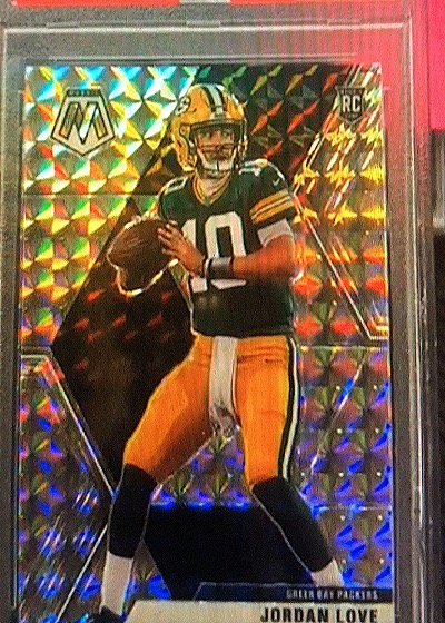 2020 Panini Mosaic #211 Jordan Love — front
