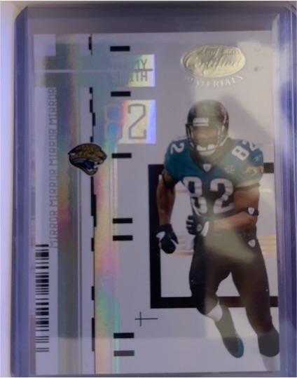 2005 Leaf Certified Materials Mirror White #57 Jimmy Smith — front