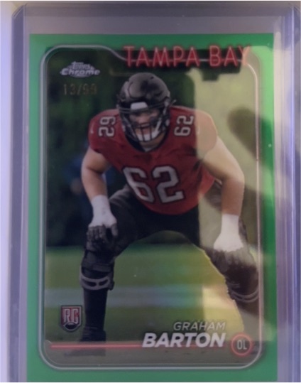 2024 Topps Chrome #288 Graham Barton — front