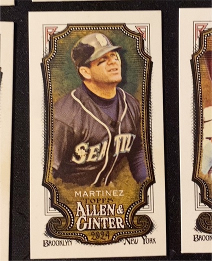 2024 Topps Allen & Ginter #313 Edgar Martinez — front